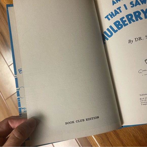 Dr Seuss “And To Think That I Saw It on Mulberry Street” 📚 - Picture 2 of 6